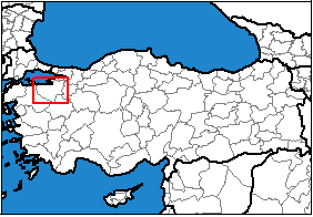 Bursa Türkiye'nin neresinde. Osmaniye konum haritası