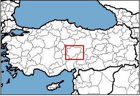 Kayseri Türkiye'nin neresinde. Eskişehir konum haritası