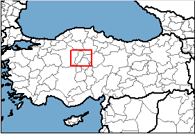 Kırıkkale Türkiye'nin neresinde. Osmaniye konum haritası