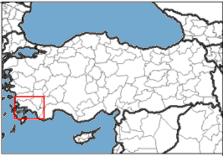 Muğla Türkiye'nin neresinde. Van konum haritası