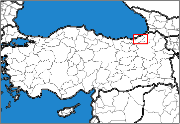 Rize Türkiye'nin neresinde. Çanakkale konum haritası
