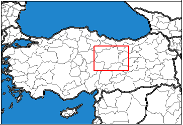Sivas Türkiye'nin neresinde. Bingöl konum haritası