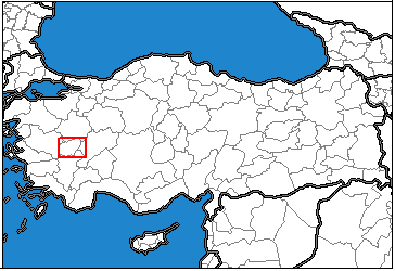 Uşak Türkiye'nin neresinde. Sivas konum haritası